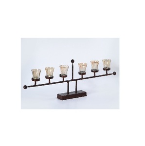 Hot Vantage New Modern Candle soporte votivo para mesa decoración decorativa de boda elegante para decoración del hogar y sala de estar - Product Image 2