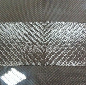 Tissu en V sergé rouge, 4x4, fibre de carbone - Product Image 2