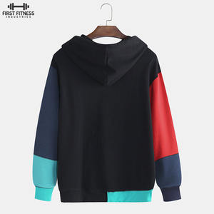 Sweat-shirts surdimensionnés à logo personnalisé Pullover Sweats à capuche unis et viergesSweatshirts à capuche unisexes en coton personnalisés pour hommes - Product Image 2