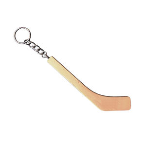 Mini llavero de palo de Hockey, llavero de plástico con logotipo personalizado, promoción al por mayor - Product Image 1