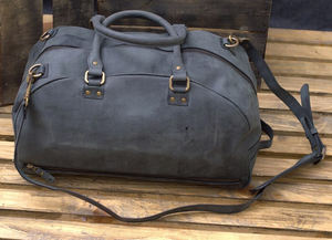 Sac de sport imperméable pour l'extérieur, grande taille, en cuir véritable, pour voyage, gymnastique, Logo personnalisé, Premium, usb - Product Image 3