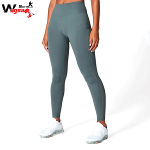 Wholesale ladies Activewear yoga pants high waist woman fitness <b>tummy</b> <b>control</b> sexy leggings - Product Image 2