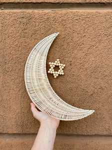 Venta al por mayor de ratán Natural de Luna espejo - Product Image 2