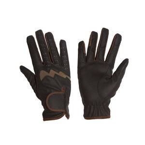 Gants d'équitation en cuir ultramodernes Construction hivernale en microfibre Équipement de sécurité pour course équestre sur mesure OEM - Product Image 3