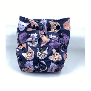 2021 Latest Position Print Baby Nappies Reusable Position Baby Diapers - Product Image 1