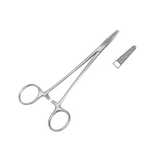 Gran oferta, soporte de aguja "TC" de madera Crile de calidad superior, pinzas de sujeción de aguja de acero inoxidable de 15,0 cm - Product Image 1