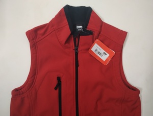 Lot de gilets matelassés en coton uni pour hommes, marque originale, avec fermeture éclair et poches - Product Image 2