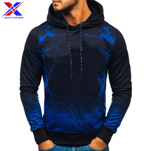 Personalizado propio logotipo hombres algodón poliéster impreso pulóver sudaderas con capucha al por mayor mejor diseño pulóver sudaderas con capucha - Product Image 2