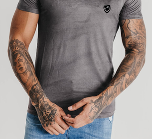 ผู้ชายเสื้อยืดที่กําหนดเองเสื้อยืดขนาดบางบุรุษผ้าหนังนิ่มเปล่าเสื้อยืดออกกําลังกายที่กําหนดเองเสื้อทีสําหรับผู้ชาย - Product Image 4