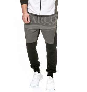 Survêtement en molleton de coton de haute qualité pour hommes de taille XXL à séchage rapide avec fermeture à glissière Logo imprimé personnalisé et étiquette de cou - Product Image 2