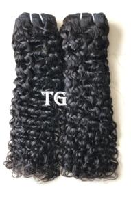 ผมต่อแบบหยิกหยักศกสองชั้นเครื่องจักรสำหรับผู้บริจาค100% อินเดีย - Product Image 5