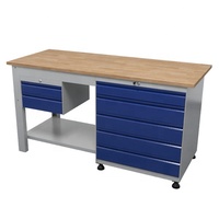 20218 TC atelier Garage laboratoire en acier inoxydable outil Table de rangement établi étagères en métal travail tréteau banc pour le travail