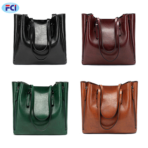 กระเป๋าถือผู้หญิงแบบใหม่กระเป๋าสะพายไหล่ทำจากหนังและ PU - Product Image 2