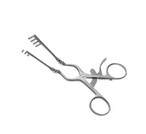 Weitlaner Retractor 3X4 Prongs,ที่สูบลมคมกึ่งคม14ซม. 16.5ซม. 20ซม. 24ซม. สแตนเลสสตีลได้รับการรับรอง CE - Product Image 1