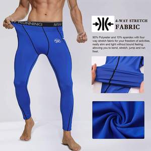 Mallas de compresión para hombre, Leggings deportivos para gimnasio, para culturismo - Product Image 4