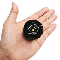 Lector de Tarjetas RFID Pegasus Mini de Montaje Empotrado, 125KHz, Negro, 39.7mm