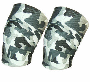 camouflage <b>knee</b> bands with embroidery logo - Product Image 1