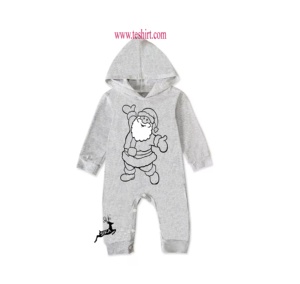 Lindo pelele para bebé con estampado de corazón roto dorado, de algodón suave, manga larga, unisex, para usar en todas las estaciones. - Product Image 3