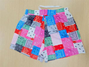 Short de plage décontracté pour femmes, personnalisé, Sublimation, coupe ample, pantalon de maison, mignon pour Biker, avec cordon de serrage - Product Image 6