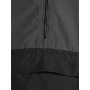 Coupe-vent demi-fermeture éclair pour hommes, veste pull-vent léger et Flexible, parfait pour aventure en plein air, tissu extensible - Product Image 5