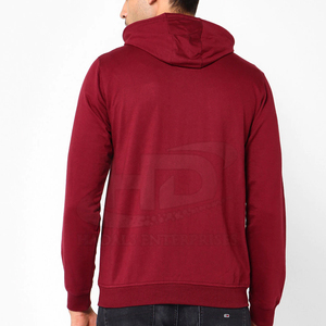 Mens Custom Design Logo Bulk Full Face Zip Hoodies Blank Fleece Casual Wear Men Full Zip up Hoodie - Product Image 2