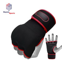 Sarung Tangan Olahraga Moytei Berbantalan Gel, Bernapas, Nyaman, Neoprena Elastis, Peregangan, Tinju, Muay Thai, Pergelangan Tangan Panjang