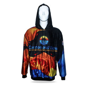 Sudadera con capucha de algodón y forro polar 100% poliéster nueva moda 100% logotipo personalizado - Product Image 5