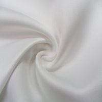 Tissu satiné pour mariée LCFC002 Taiwan 3/2 Twill 100% polyester, matière satinée lisse et douce pour accessoires de mariage pour filles