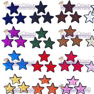 Broche de estrellas de moda de alambre de lingotes bordado a mano al por mayor | Broche de alambre de lingotes bordado - Product Image 4