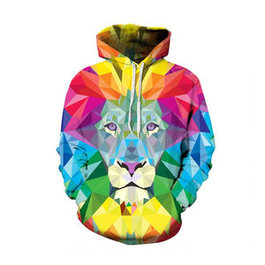 Sweat à capuche pour garçons, vêtements de rue, Design personnalisé 3D, impression graphique d'animaux, vente en gros, - Product Image 2