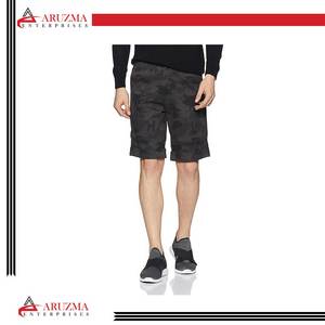 Wholesale Outdoor 100% Polyester Canvas Men's Solid Cargo <b>Shorts</b>-Breathable Waterproof Drawstring Closure Summer Casual - Product Image 2