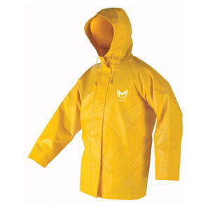Veste de pluie à capuche avec fermeture éclair pour hommes, tissu tricoté avec logo personnalisé pour les saisons d'hiver et de printemps, prix de gros - Product Image 3