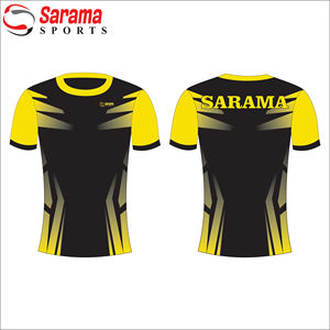 T-shirt de softball pour homme de haute qualité avec logo de marque personnalisé brodé sur le devant, grande taille, manches courtes, imprimé animal - Product Image 2