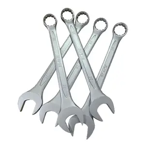 Best Selling 25 mm Combination Wrench Hand Tools Set Mirror Polish Elliptical Combination Spanner made of Chrome Vanadium Steel