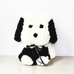 Busa Mawar Anjing Kualitas Terbaik Bunga Anjing Bunga Mawar Buatan Anjing 40Cm dengan Kotak Hadiah Kualitas Terbaik - Product Image 3