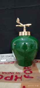 Urna de cremación de tres diseños únicos de estilo americano de Brassworld India Funeral Supplies - Product Image 5