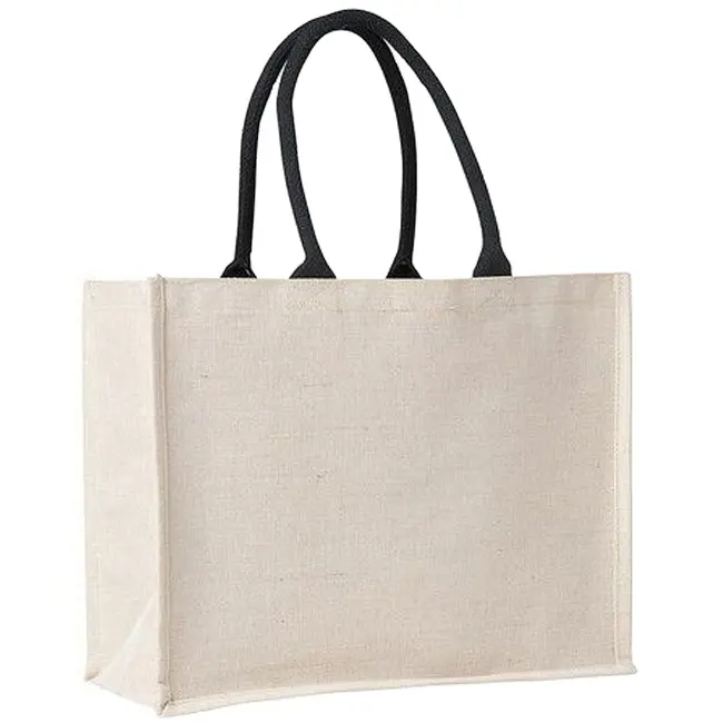 2022 Hot Selling Juco Grocery Shopping Bags With Webbed Handle Handmade Jute Bags For Sale At Cheap Price