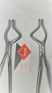 Rowe-instrument Maxillofacial, pinces à pression pour dentiste, gauche et droite, en acier inoxydable, approuvé CE - Product Image 5