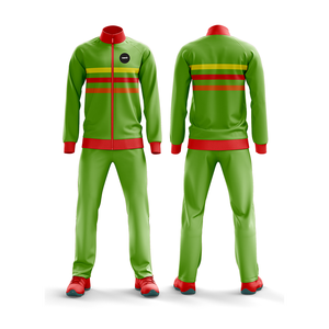 Logo personnalisable Design Grande Taille Vêtements de Sport de Maternité Survêtement Coupe-Vent Réversible Léger Bleu Ciel Rayures Vertes - Product Image 3