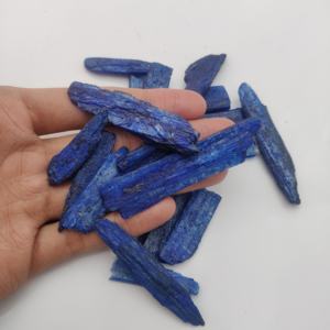 ขายส่งคุณภาพดีสีฟ้าKyaniteธรรมชาติหลวมพลอยหยาบ - Product Image 2