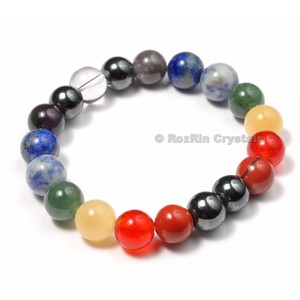 Obtenez en ligne des Bracelets d'énergie de guérison en pierre de Chakra: Bracelets d'énergie de guérison en pierre de Chakra à vendre - Product Image 1