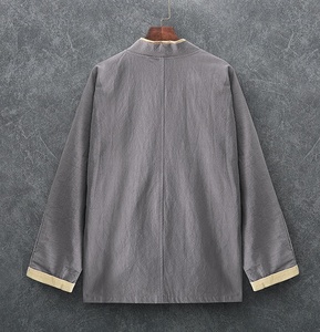 Wholesale Custom logo Japan Style Spring Autumn Cool Fashion <strong>Kimono</strong> <strong>Mens</strong> Bomber <strong>Jacket</strong> - Product Image 6