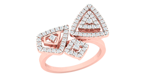 Anillo solitario certificado por DEF, diseño creativo, moissanita, Diamante incoloro, precio bajo, entrega en todo el mundo - Product Image 2