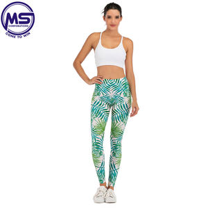 Womens Leggings Custom Logo High Waist Yoga Leggings for Women Breathable Women Pants Factory in Stock <b>Tummy</b> <b>Control</b> - Product Image 3