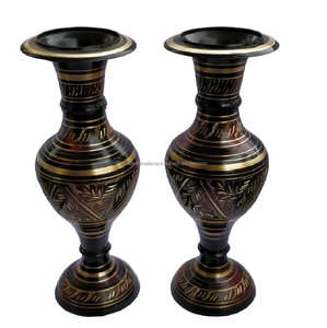 Manufacturer of Brass <b>Flower</b> Pt for the Room Decoration High Quality Metal <b>Flower</b> <b>Vase</b> - Product Image 6