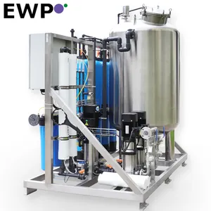 التناضح العكسي RO نظام RO آلة معالجة المياه مع نظام ما قبل المعالجة 1500GPD 230L/ساعة