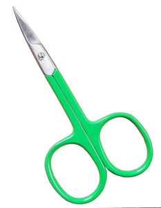 Ciseaux de beauté durables pour manucure ongles pédicure petite lame droite en acier inoxydable avec mâchoires incurvées à pointe de flèche pointue - Product Image 2