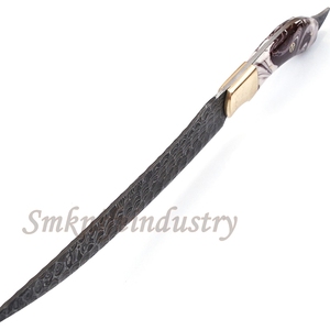 13 Inches New Style Custom Hand Forged Damascus Fillet <b>Chef</b> knife With leather Sheath cover (smk1639) - Product Image 5