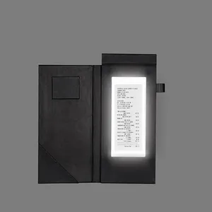 Distribuidores de tablero de luz led, presentador de verificación iluminado para restaurante