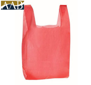 Bolsa de embalaje de camisetas de plástico HDPE termosellado con logotipo personalizado, bolsita de plástico con fuelle de Vietnam para camisetas de supermercado - Product Image 6